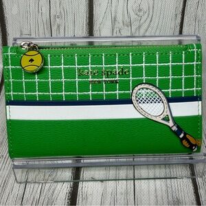 BRAND NEW Kate Spade New York Courtside Printed Bifold Wallet